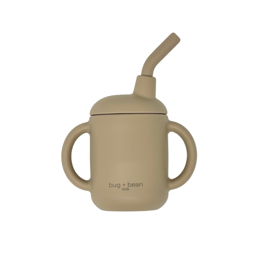 Silicone Training Cup, Taupe