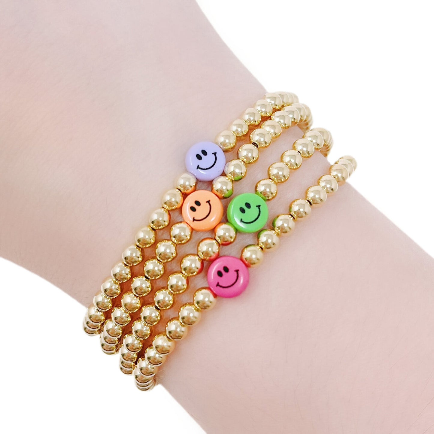 Load image into Gallery viewer, Smiley Bracelets Colorful
