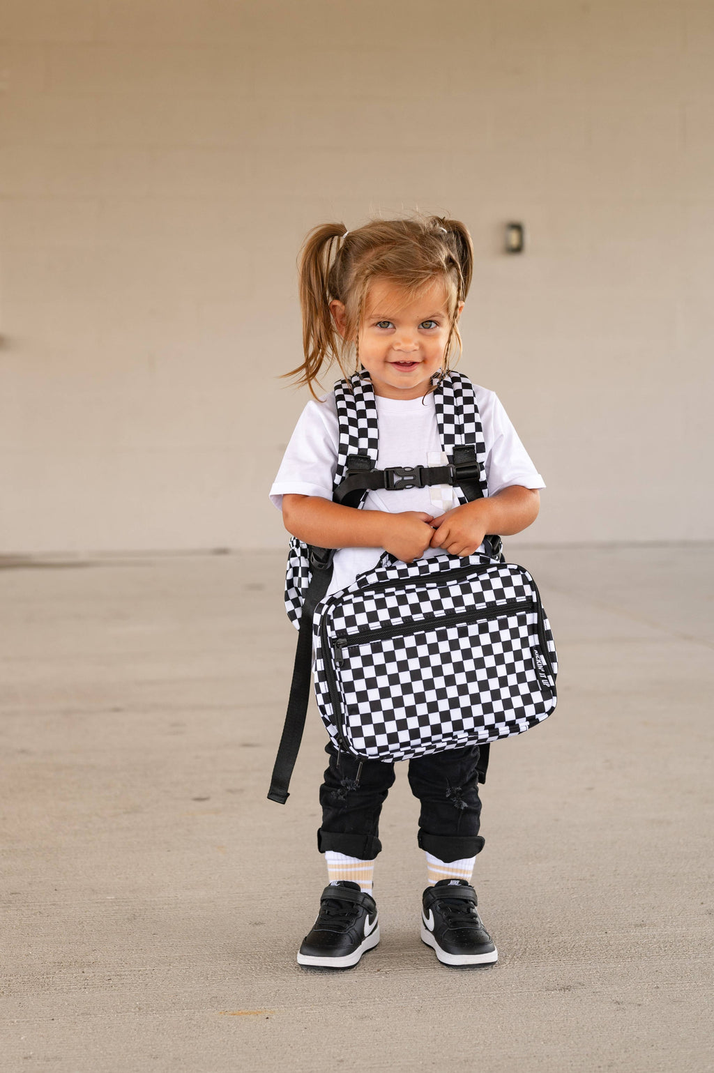 Checkered Bento Lunch Box