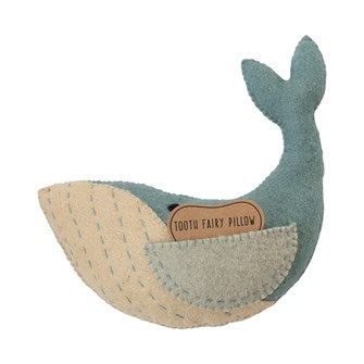 Load image into Gallery viewer, Whale Tooth Fairy Pillow

