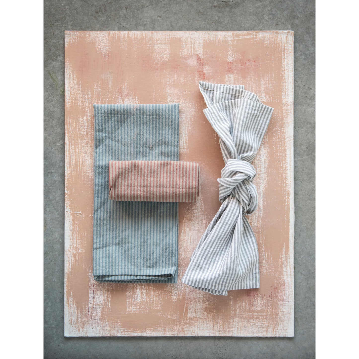 Load image into Gallery viewer, Woven Striped Tea Towels
