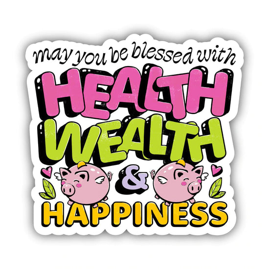 Health and Wellness Sticker