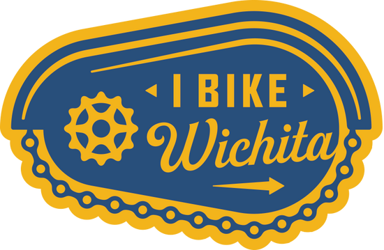 I Bike Wichita Sticker