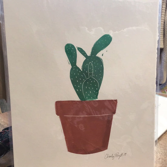Cactus Print artist from Lawrence, Kansas