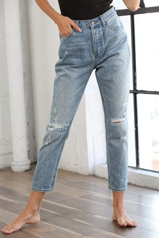 The Freedom Highwaisted Girlfriend Jeans