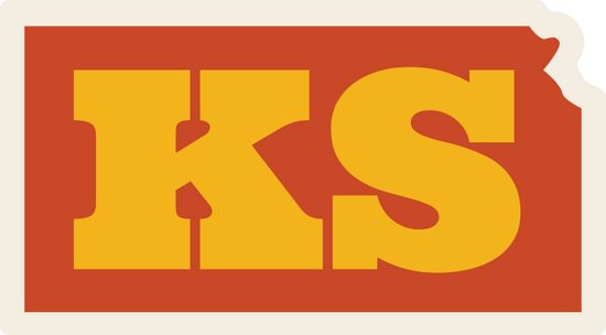 State of KS Sticker