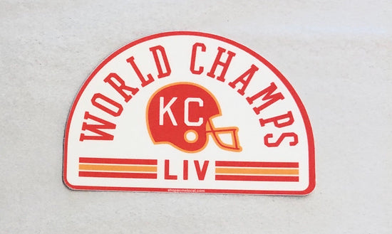World Champs Arch Sticker