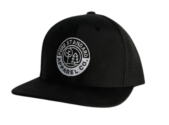 Pure Logo All Black Hat