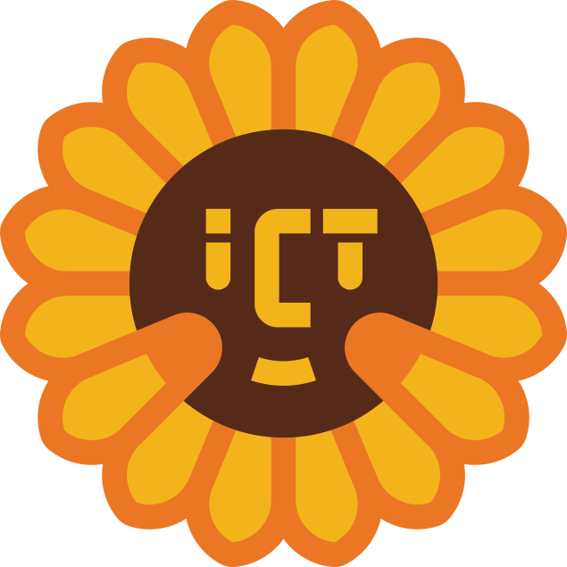 ICT Flower Sticker