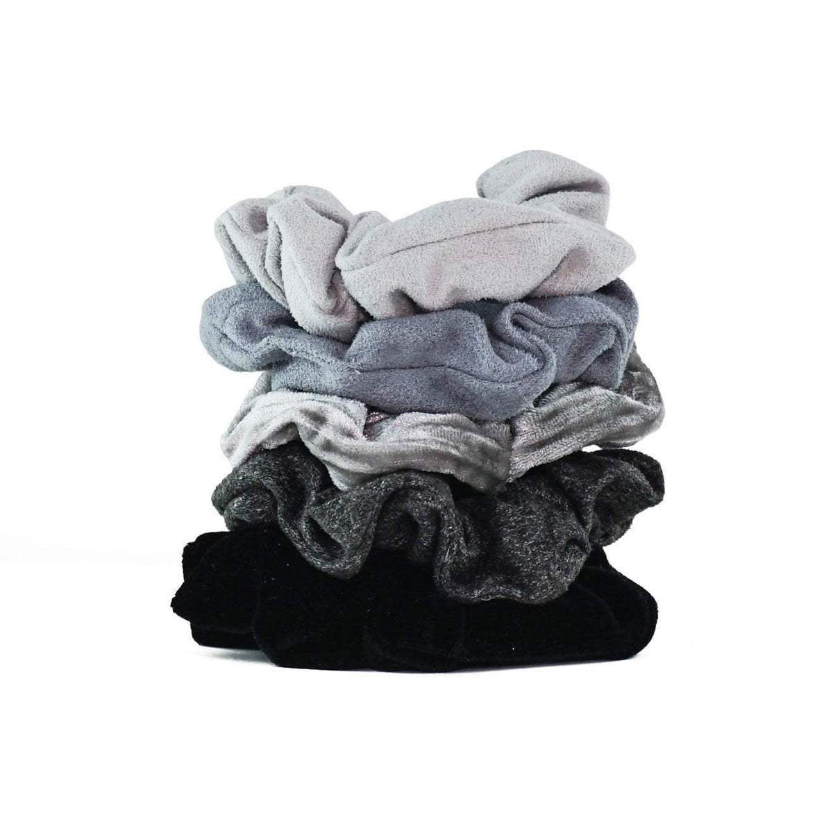 Scrunchie Black and Gray