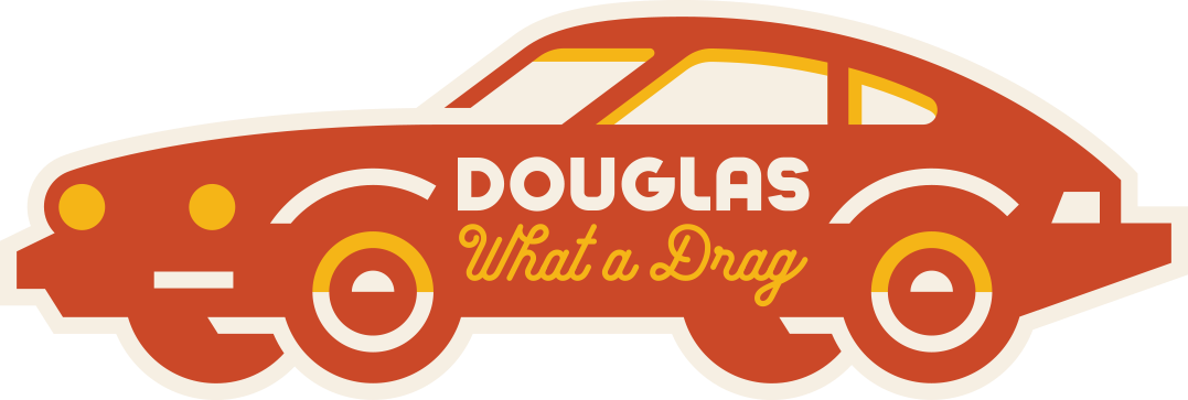 Douglas Avenue Car Sticker