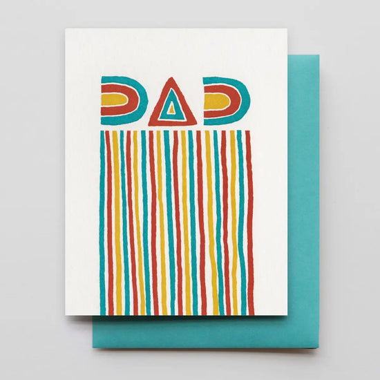 D A D Fathers Day Card