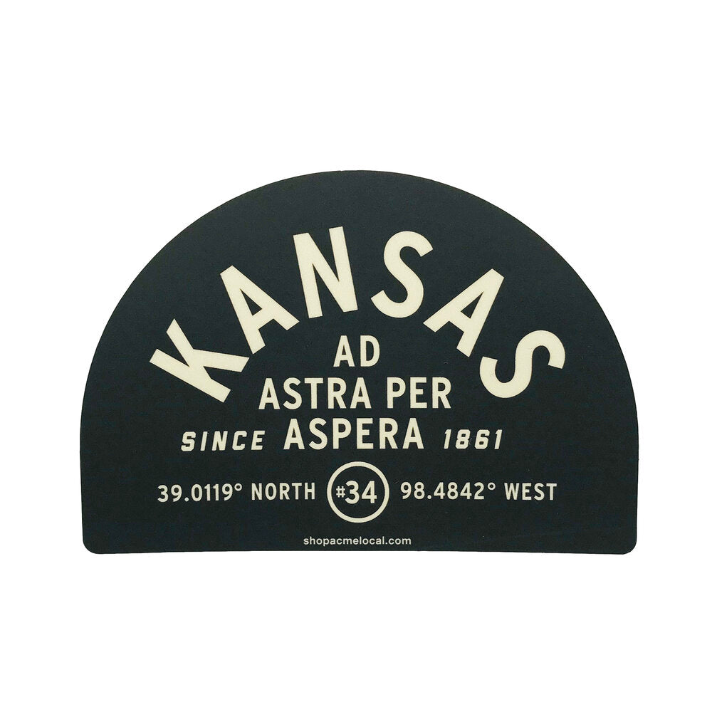 KANSAS Ad Astra Sticker