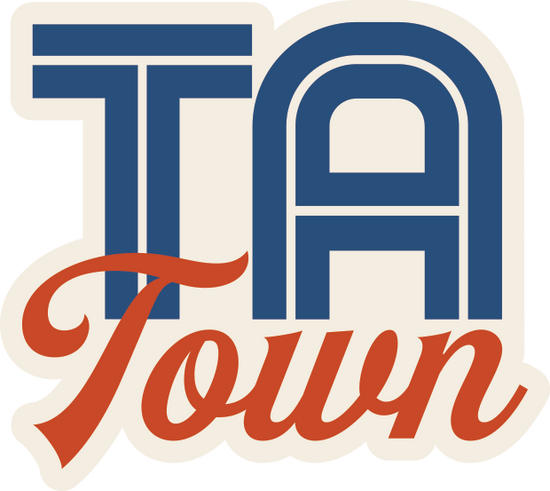 Ta Town Sticker